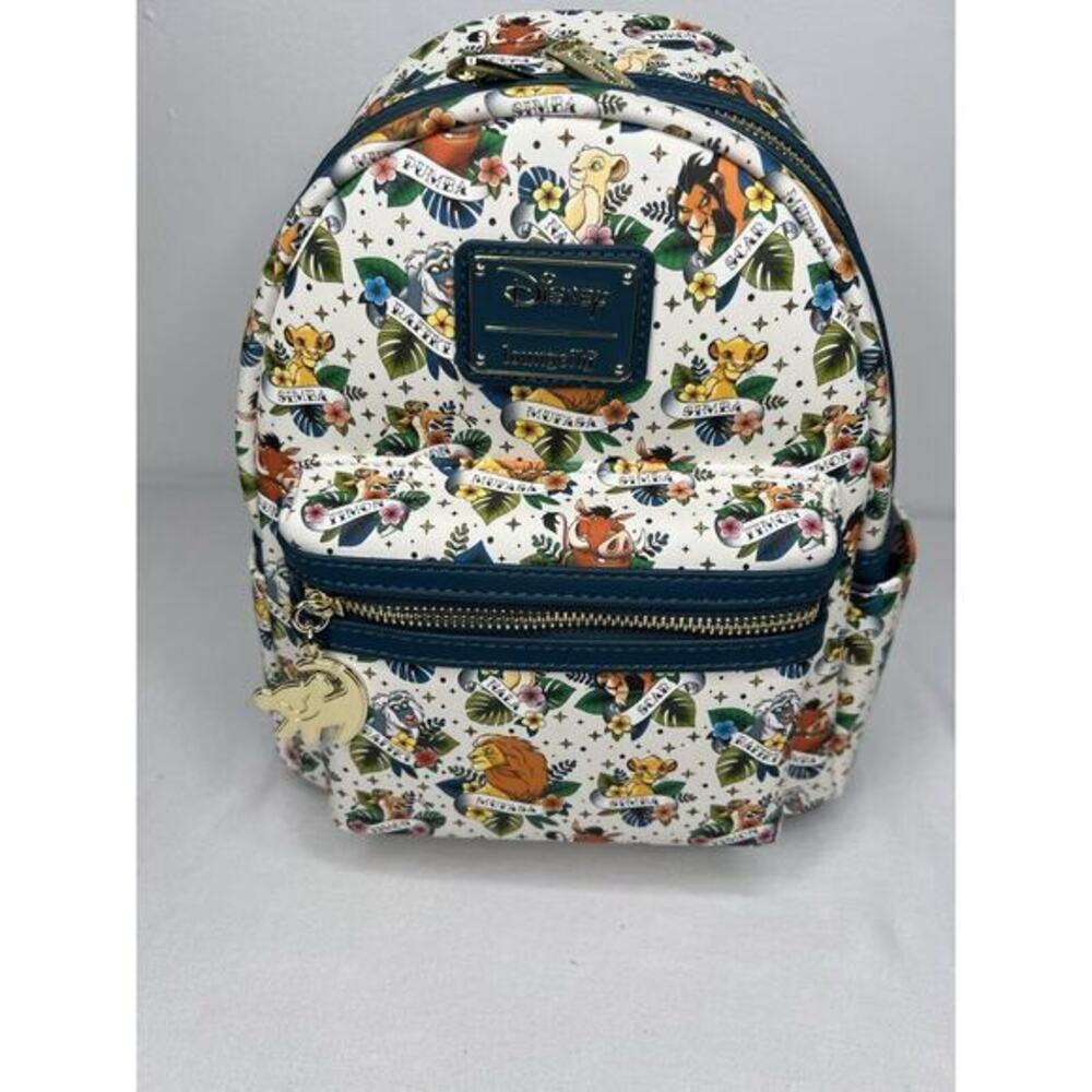 NWT Loungefly Disney Lion King Tattoo Mini Backpack
